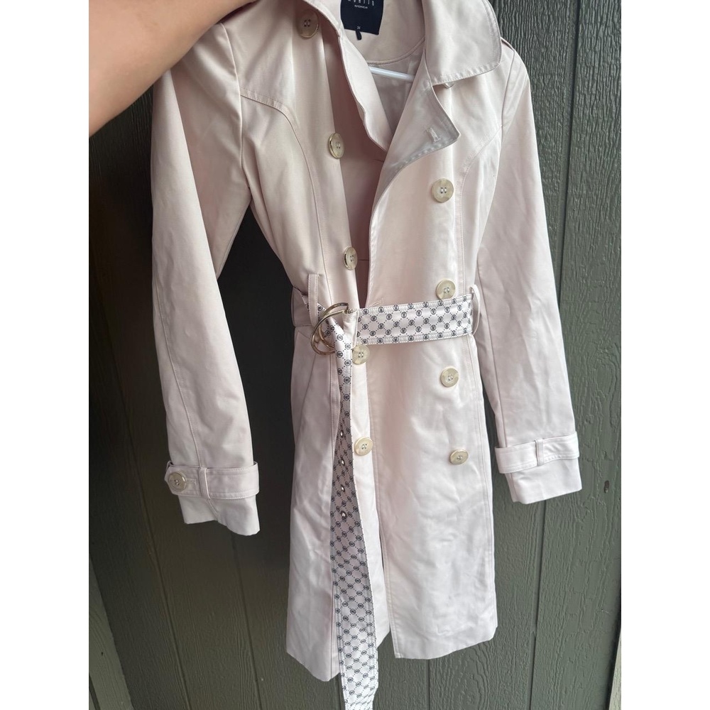 Womens Mohito Belted Trench‎ Coat Collared Button